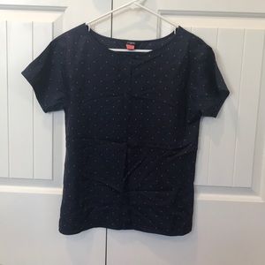 J. Crew silk top